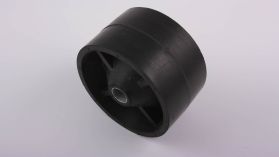 Sidorulle svart gummi